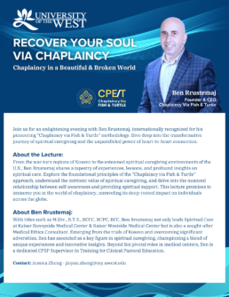 About Recover Your Soul Via Chaplaincy